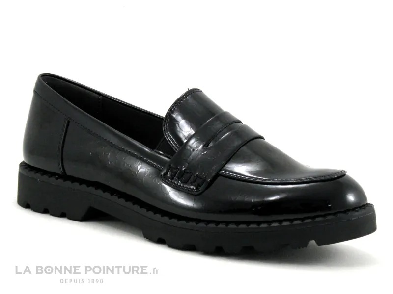 Achat chaussures Tamaris Femme Mocassin, vente Tamaris 1-24312-41 Black patent - Mocassin noir verni