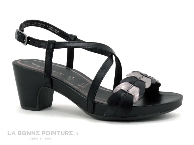 Achat chaussures Tamaris Femme Sandale et Nu-pieds, vente Tamaris 1-28393-20 054 Black - Sandale noire