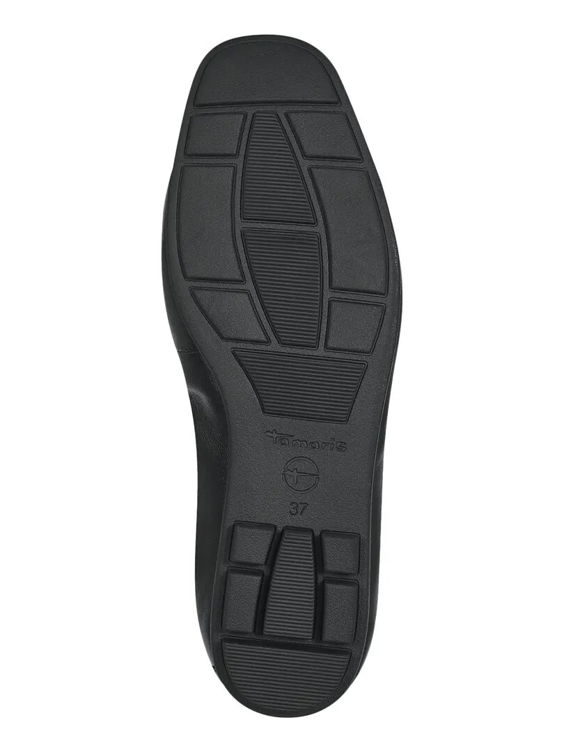 Ballerine Cuir Tamaris - Noir
