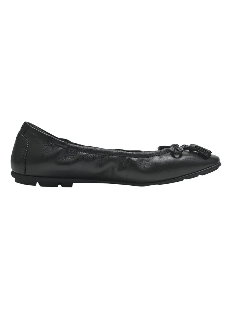 Ballerine Cuir Tamaris - Noir