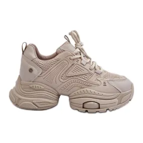 Baskets à semelle massive GOE NN2N4046 Beige
