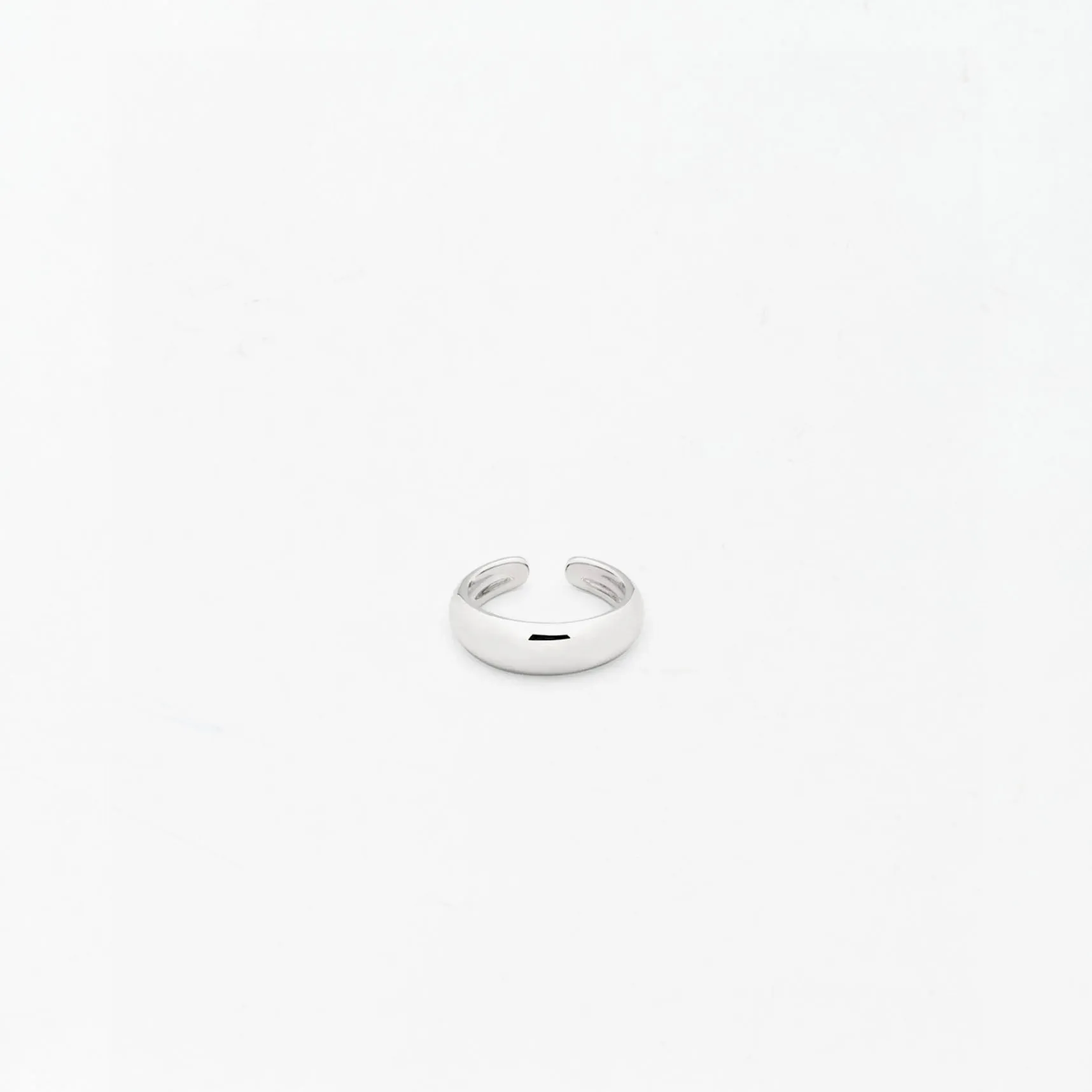Bijoux Tom Wood Ear Cuff Thick Argent