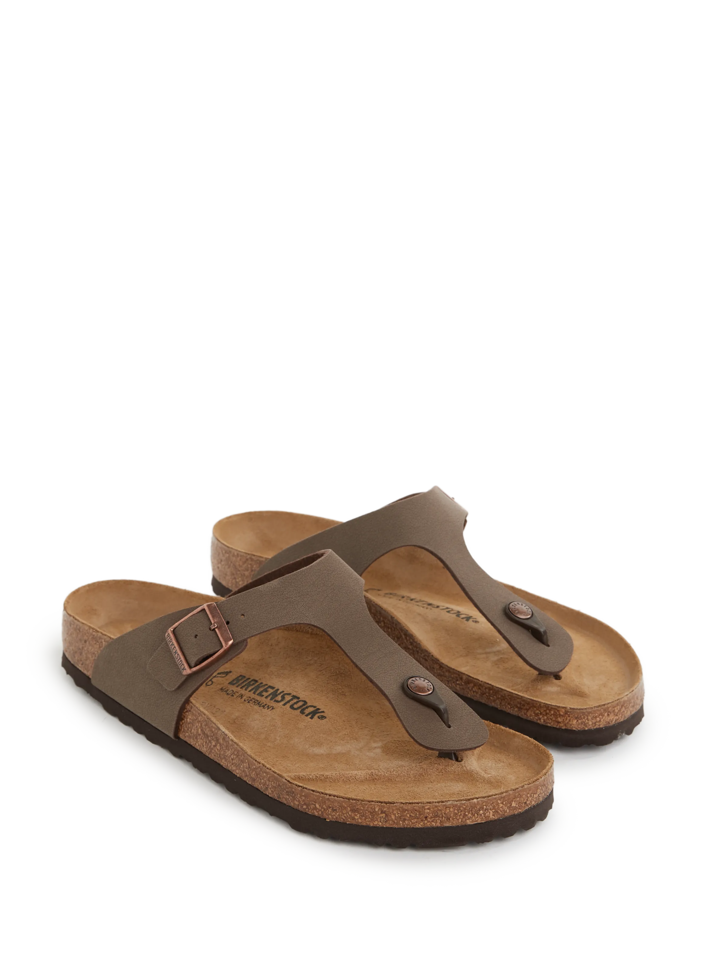 BIRKENSTOCK  Sandales Gizeh - Gris