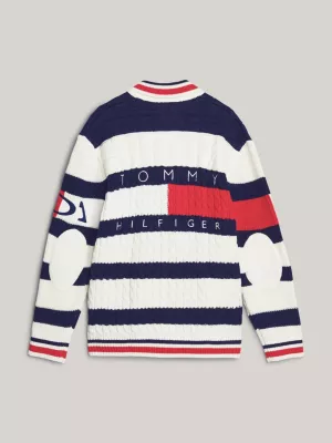Cardigan Rugby Tommy x Mercedes F1 x CR | Bleu | Tommy Hilfiger