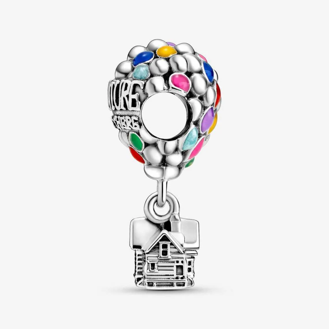 Charm Pixar Là-Haut Maison & Ballons Pandora Disney - Argent | 3 Suisses
