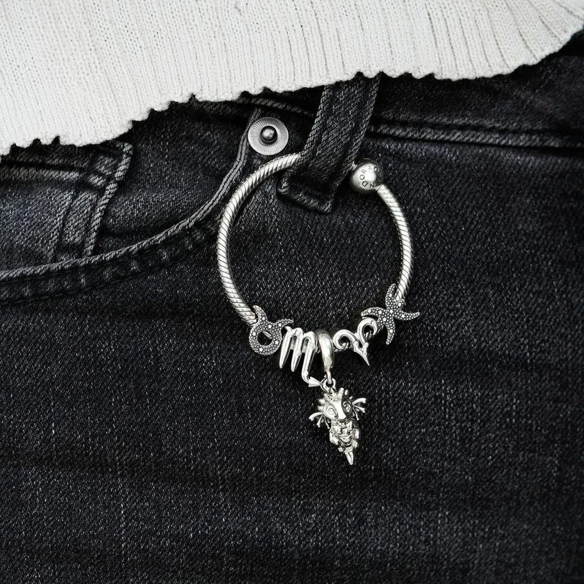 Charm Zodiaque Taureau Signe Astrologique - Argent & | 3 Suisses
