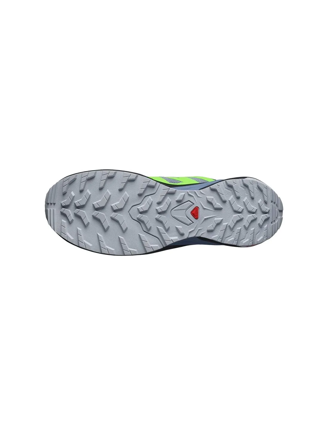 Chaussures de running Salomon X-Adventure Flint Stone / Black / Black / Green Gecko Hommes