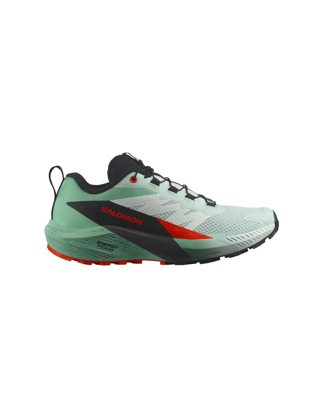 Chaussures Trail Salomon par Sense Ride 5 Green Femme