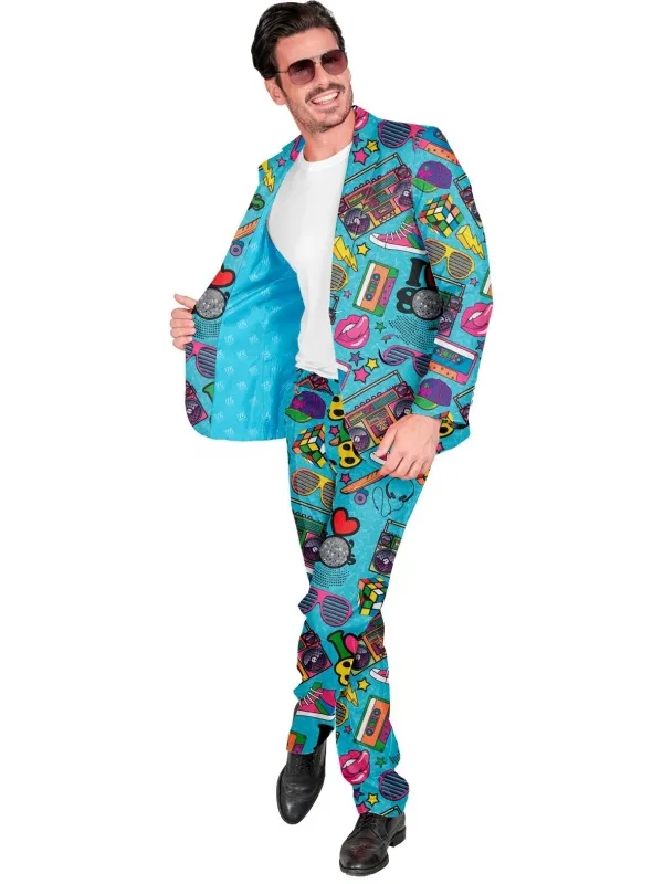 Costume Imprimé Années 80 : Plongez dans la Nostalgie de la Mode Fun
