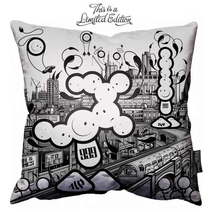 Coussin 45X45 The London Police série limitée