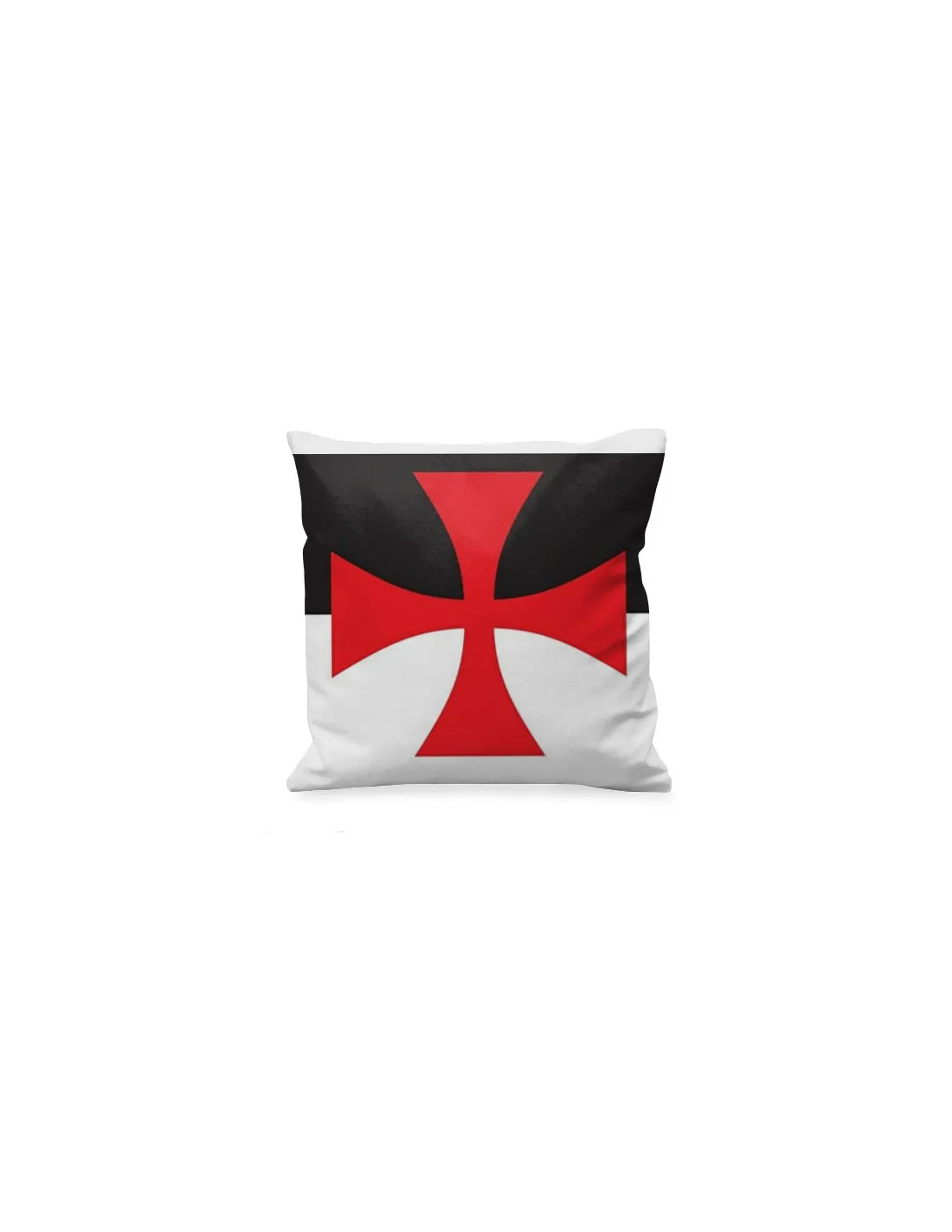 Coussin médiéval Croix des Templiers Pate ⚔️ Boutique Épées