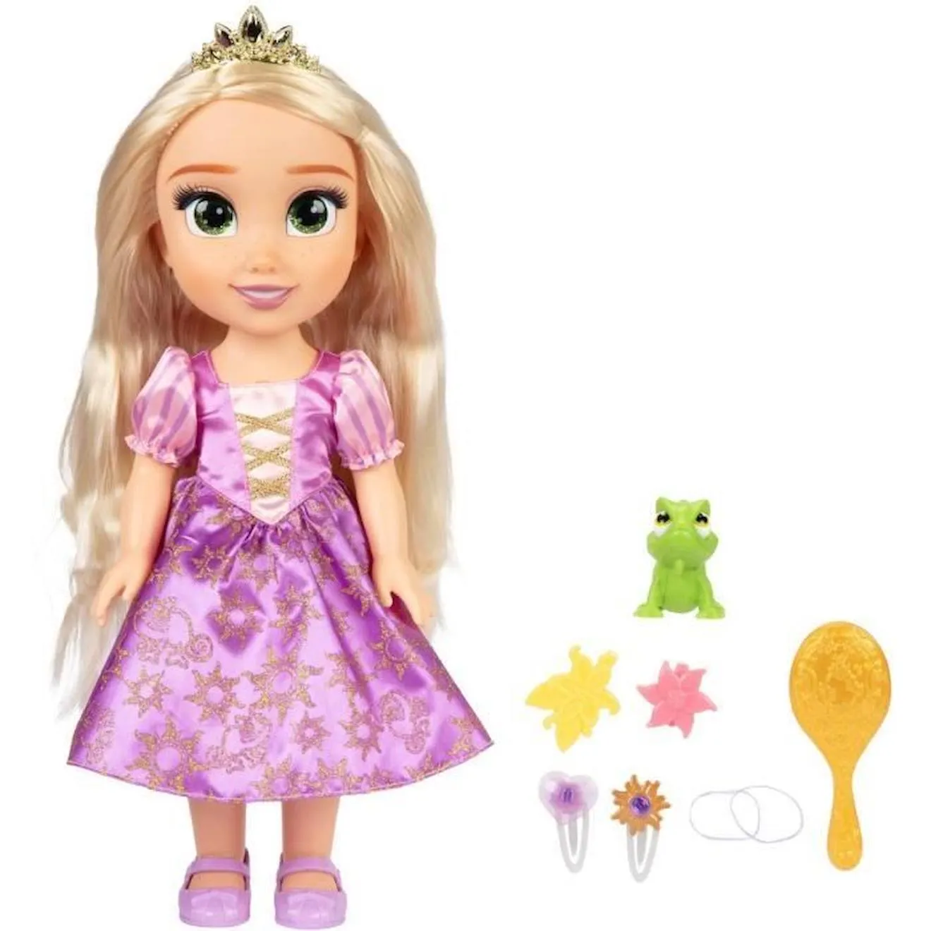 DISNEY PRINCESSES - Poupée Raiponce Musicale - 38 cm - JAKKS - 480456 violet - Jakks Pacific