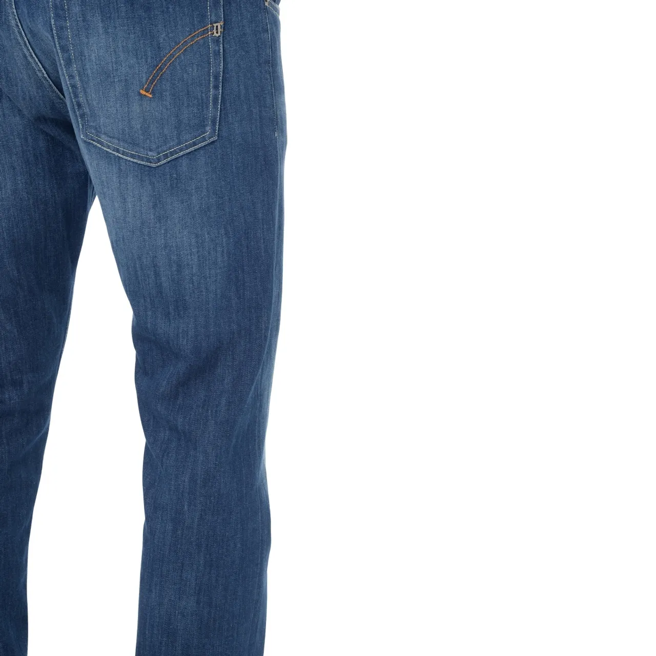 Dondup Jeans Dian en denim bleu nuit lavé à la pierre