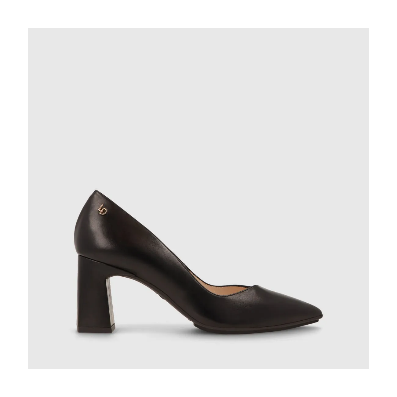 Escarpins femme en cuir noir | Chaussures femme LODI en ligne.