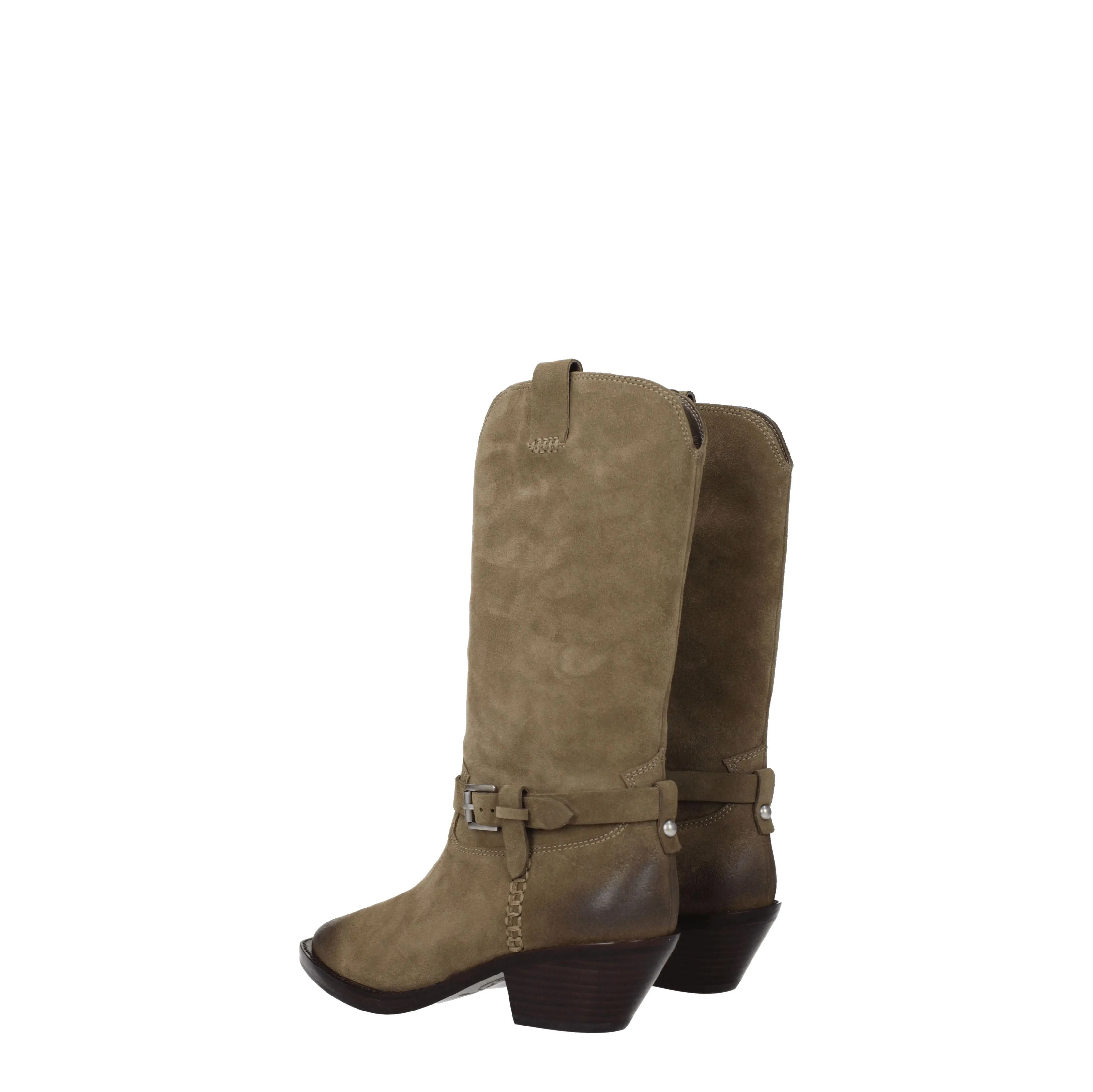 Femmes de cendress Duran bottes en daim beige / dune