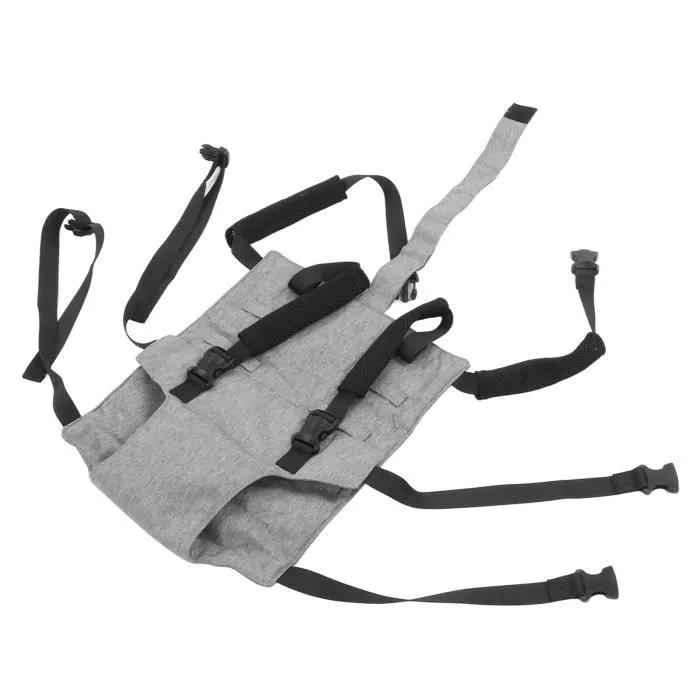 Harnais de siège de chaise haute pour bébé - SALALIS - Sécurité confortable respirant - Blanc