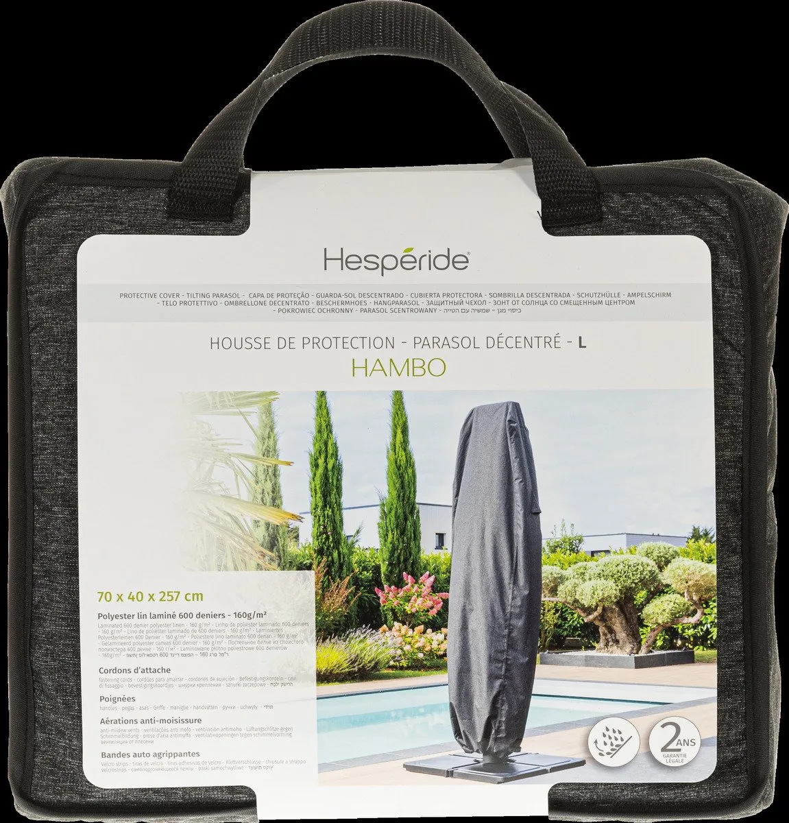 HOUSSE HAMBO PARASOL DECENTRE TAILLE L