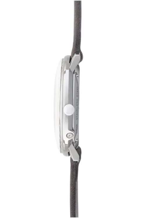 Junghans Watch - Max Bill Mega Solar taupe calfskin