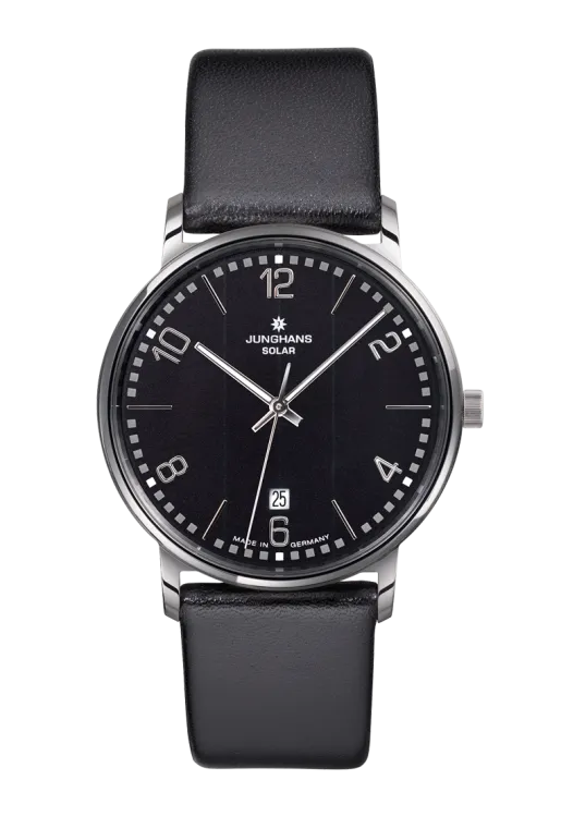 Junghans watch - Milano Solar black