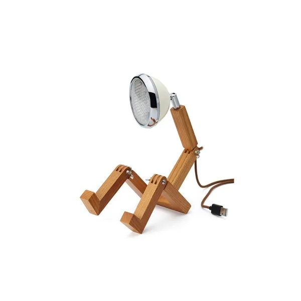 Lampe de table mini Mr Wattson - Vintage white