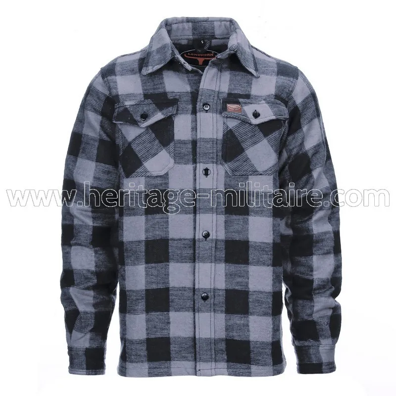 Lumberjack shirt grey