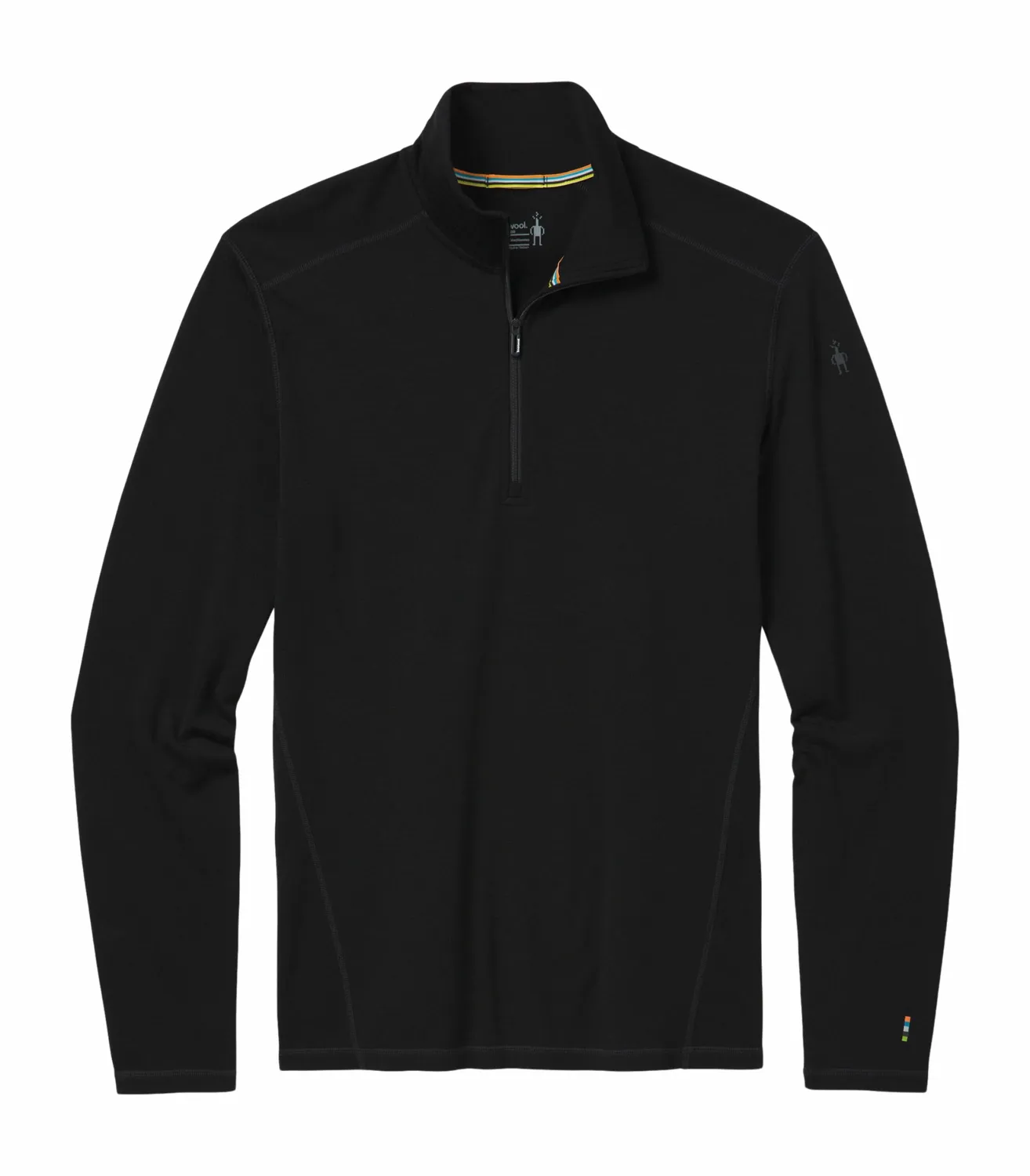 Maillot de Corps Smartwool Men Classic Thermal Merino Base Layer 1/4 Zip Boxed Black