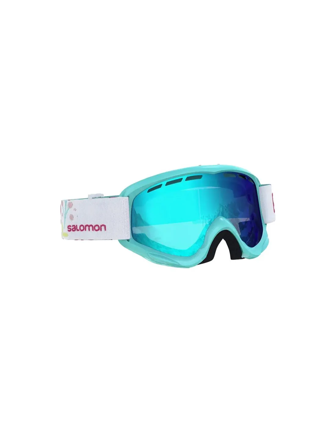 Masques de snowboard Salomon Juke White Masques de snowboard pour enfants