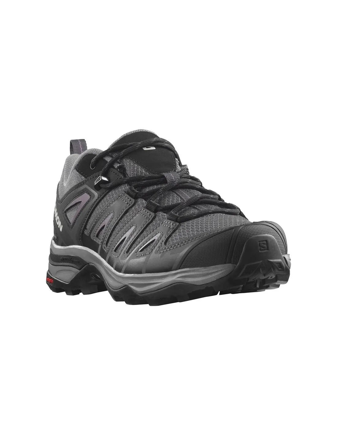 Mountain Chaussures Salomon X Ultra Pioneer Gris/Noir/Violet Chaussures Femme