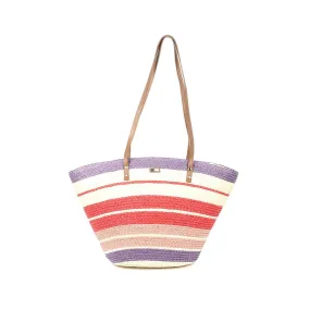 Panier Bi-color violet | 3 Suisses