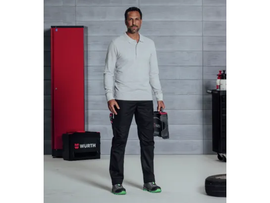 Pantalon de travail Star Cotton en 100% coton Würth MODYF Noir