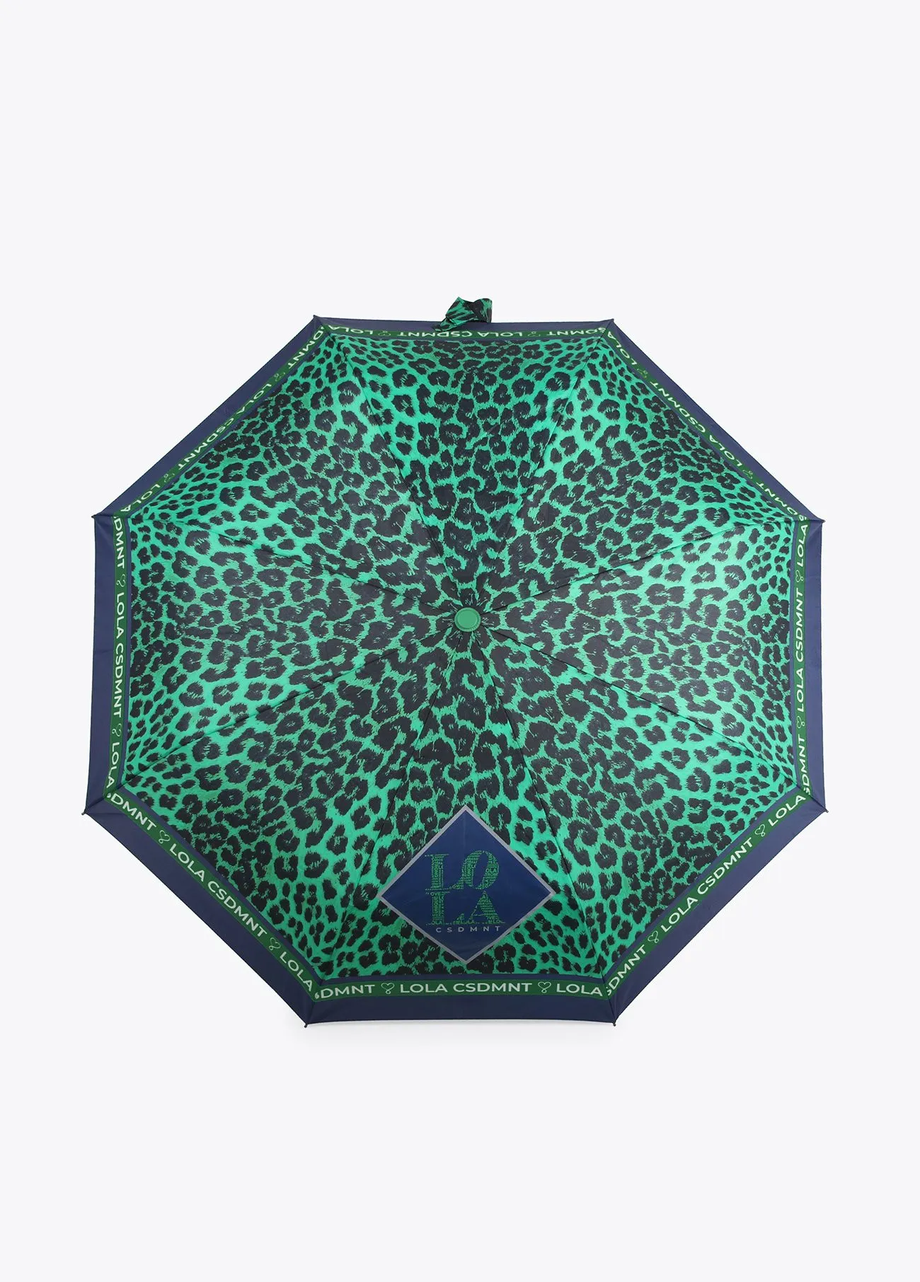 Parapluie automatique à imprimé léopard |  Accessoires | Lola Casademunt