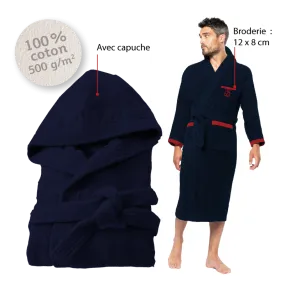 Peignoir de bain adulte sapeurs-pompiers de France