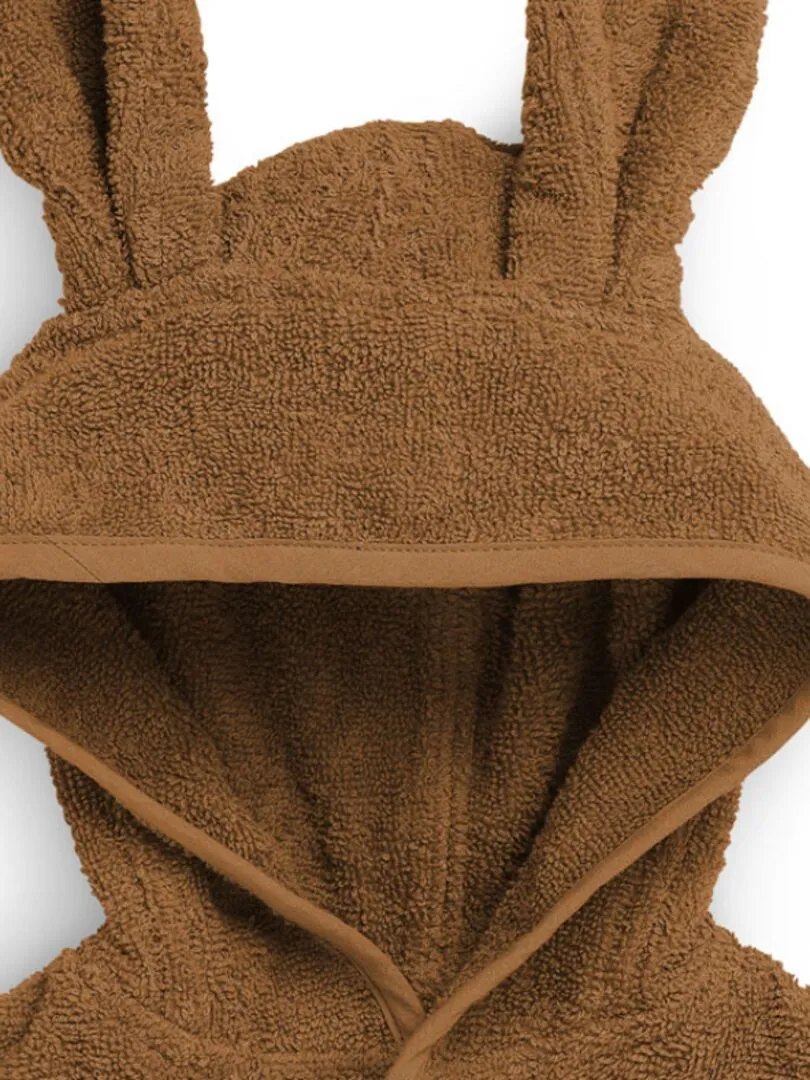 Peignoir de bain caramel (1-2 ans) - Marron