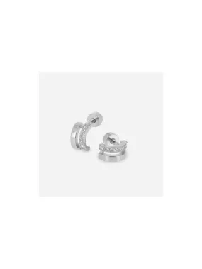 Piercing Nauru–ACIER–zirconium–d:8mm Zag bijoux