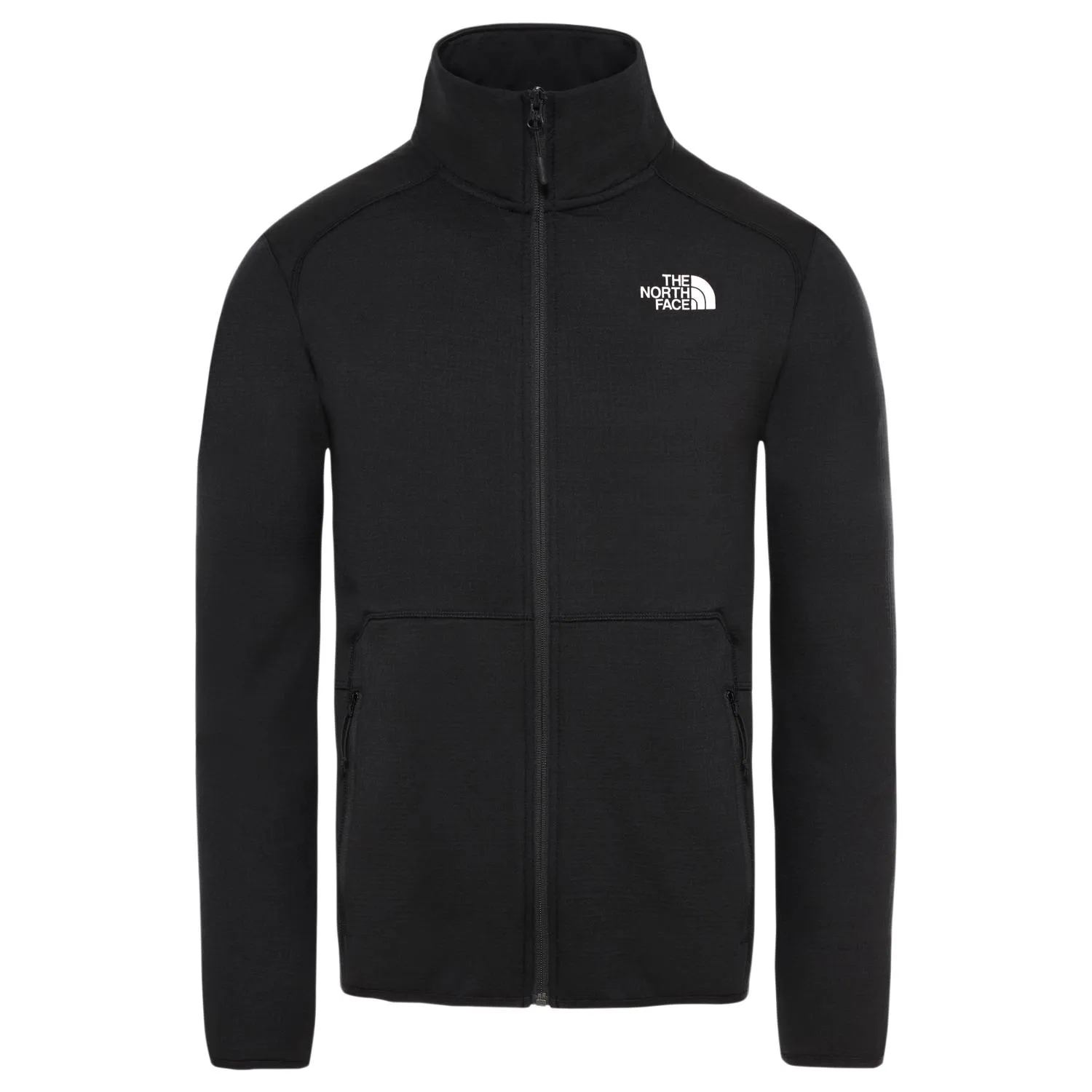 polaire the north face M quest FZ tnf black