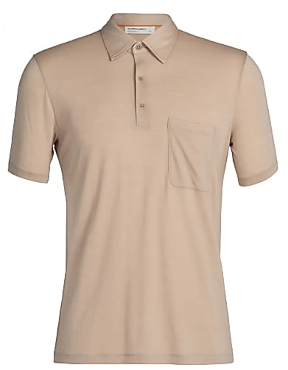 Polo Icebreaker Hommes Drayden SS Praline