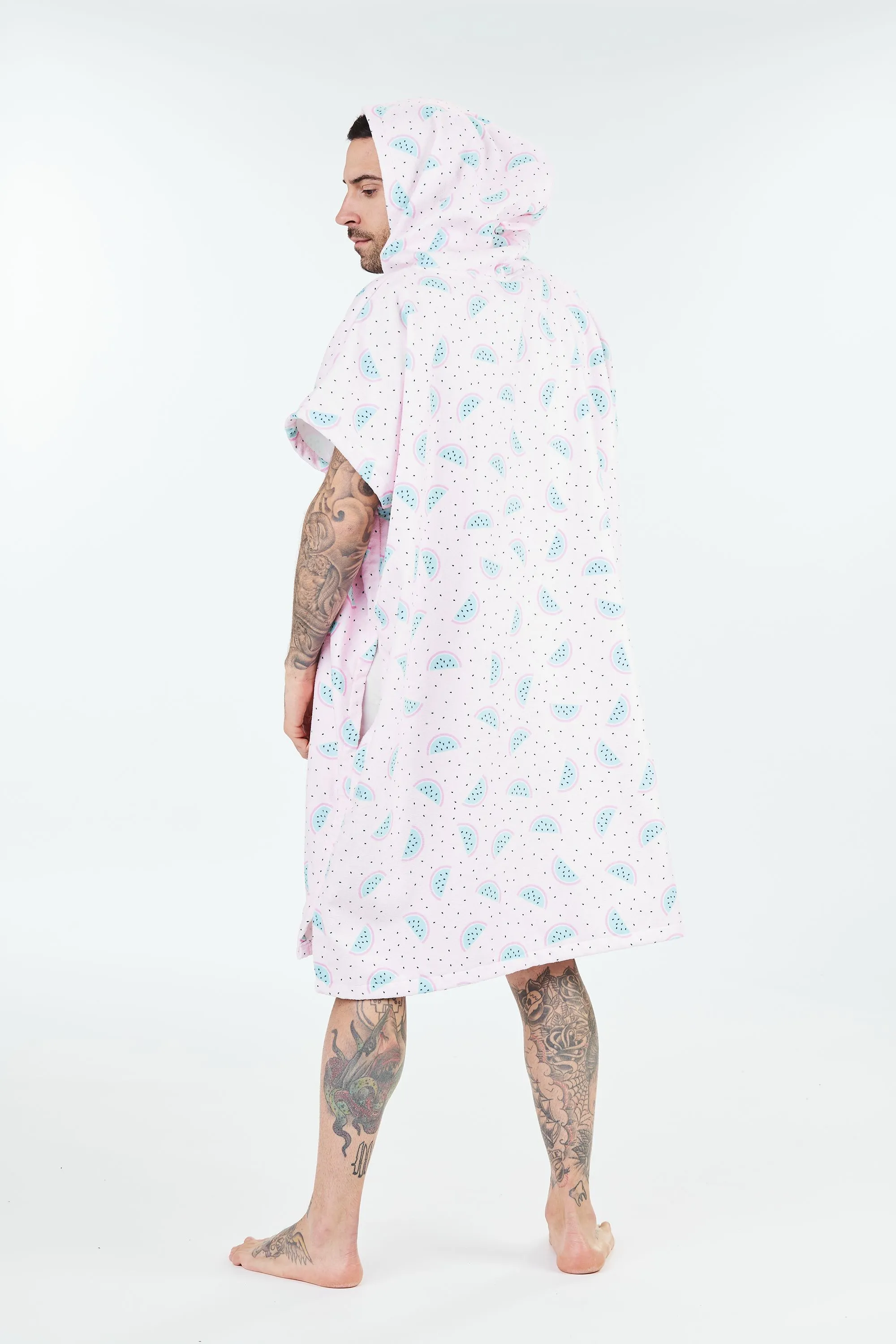 Poncho Watermelon Pink