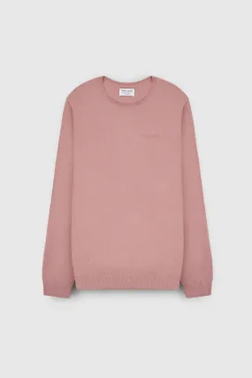 Pull col rond P-MARC WOOD ROSE