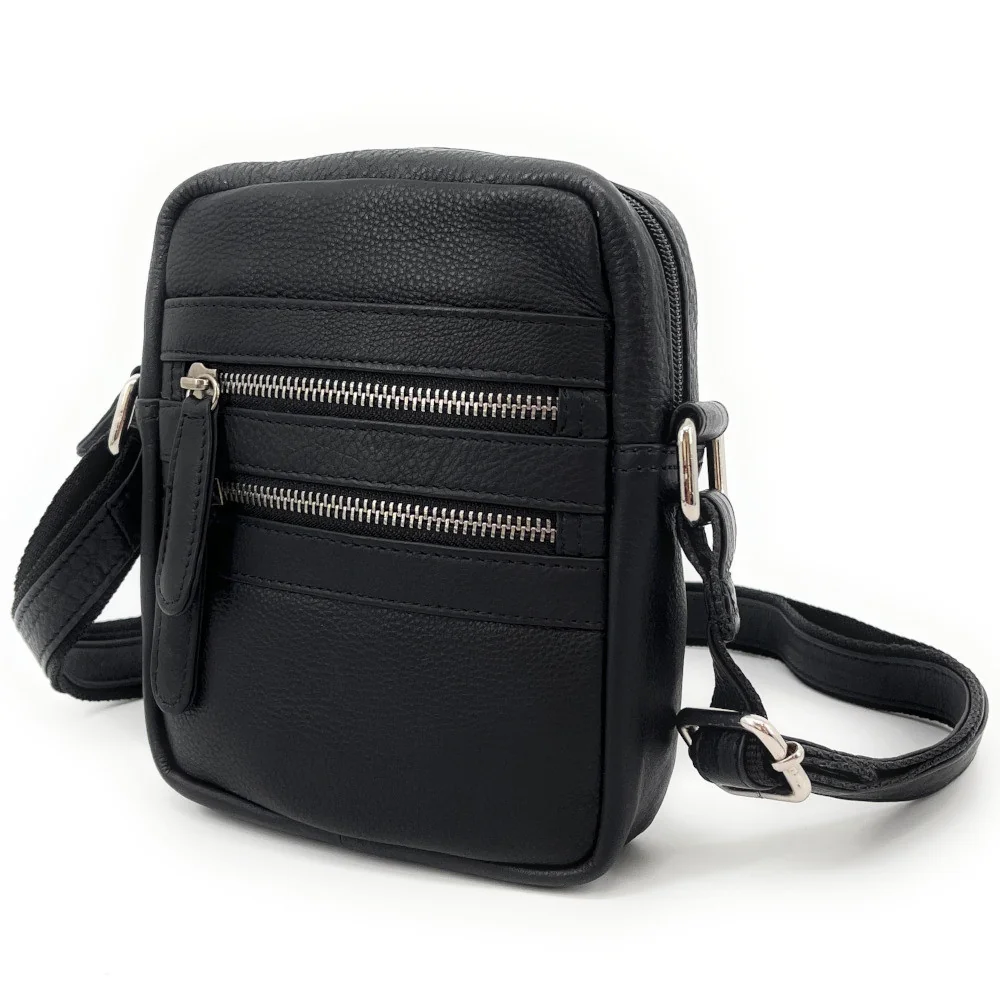 Sacoche cuir lisse TRINITY | Élégance urbaine signé OH MY BAG