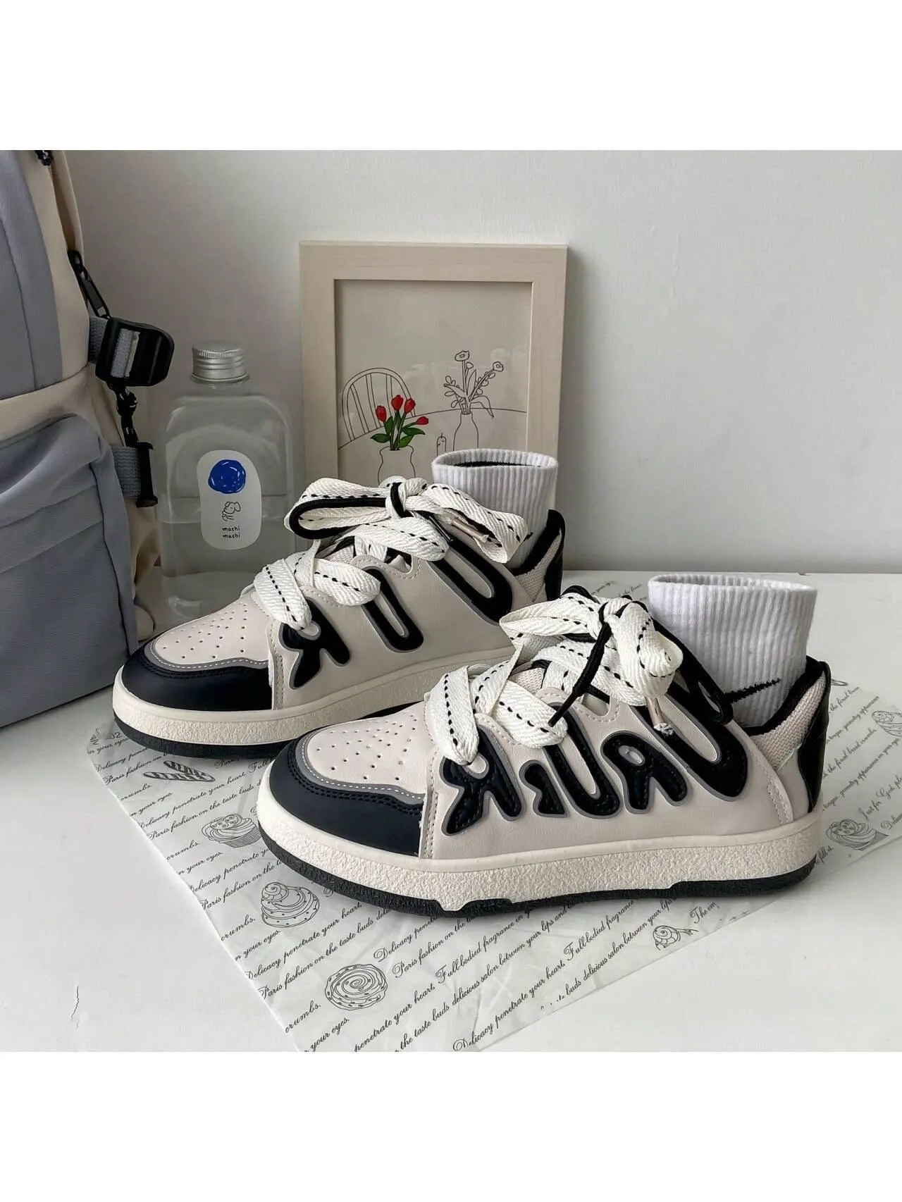 Shein Chaussures De Sport En Toile Pour Femmes De Style Allemand  La Mode, Adaptées  Un Usage Quotidien