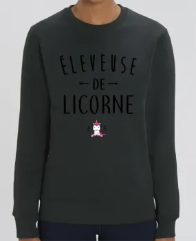 Sweat-shirt Éleveuse de licorne Par La boutique de Laura