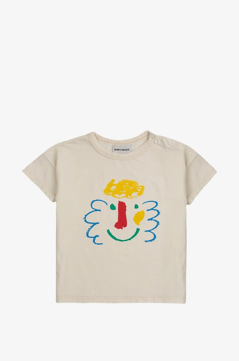 T-shirt bébé imprimé Happy Mask