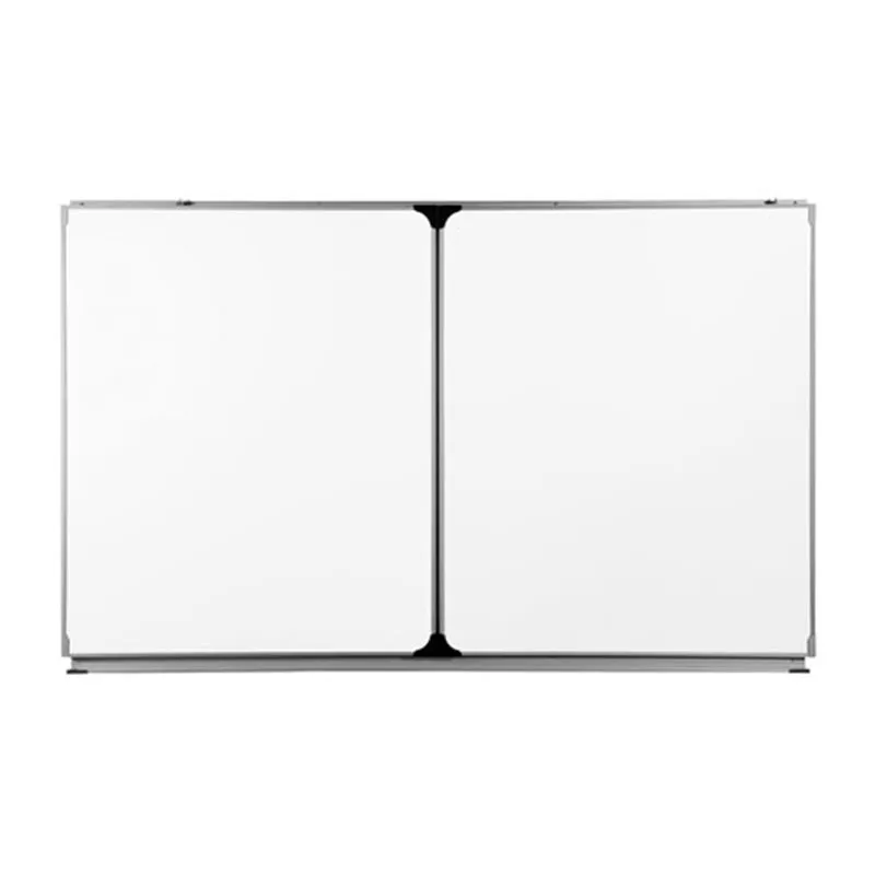 Tableau scolaire blanc tryptique 100 x 200cm