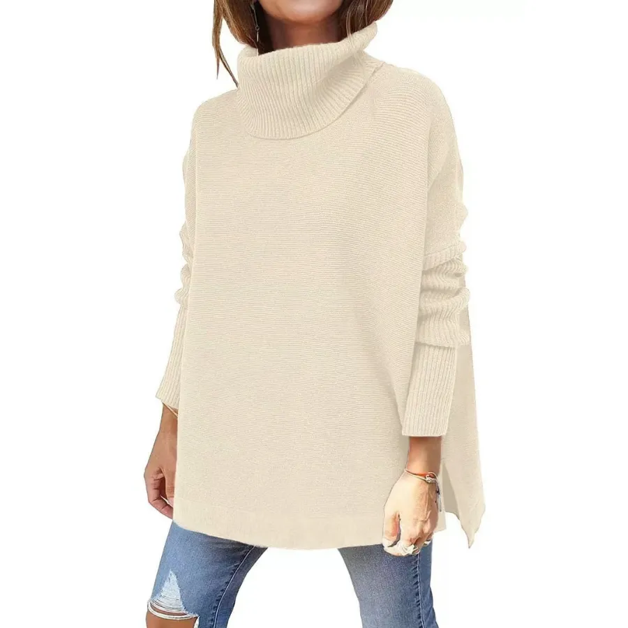 Viviane | Pull Femme Col Roulé | Confortable
