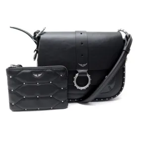 ZADIG & VOLTAIRE SACS A MAIN collaboration zadig & voltaire x kate moss + pochette uma - SJAV2001F porté bandoulière